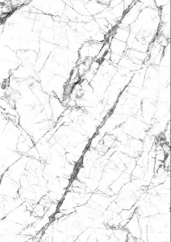 Invisible white Porcelain Kitchen Top Slab - Image 2